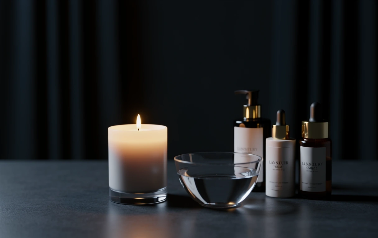 Evening facial care